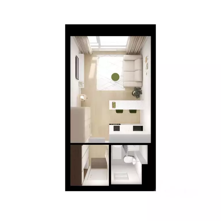 Студия Московская область, Мытищи Ярославский квартал жилой комплекс, ... - Фото 2