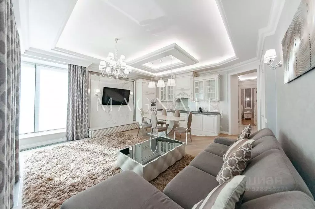 3-к кв. Москва 2-я Звенигородская ул., 11 (98.0 м) - Фото 1