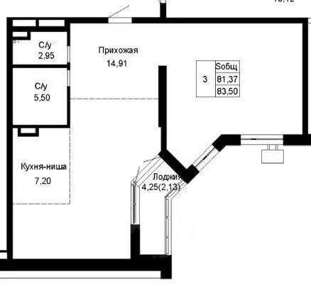 3-к кв. Приморский край, Артем  (83.5 м) - Фото 1