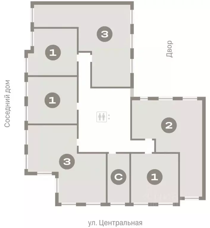 1-к кв. Новосибирская область, Новосибирский район, Краснообск рп ... - Фото 2