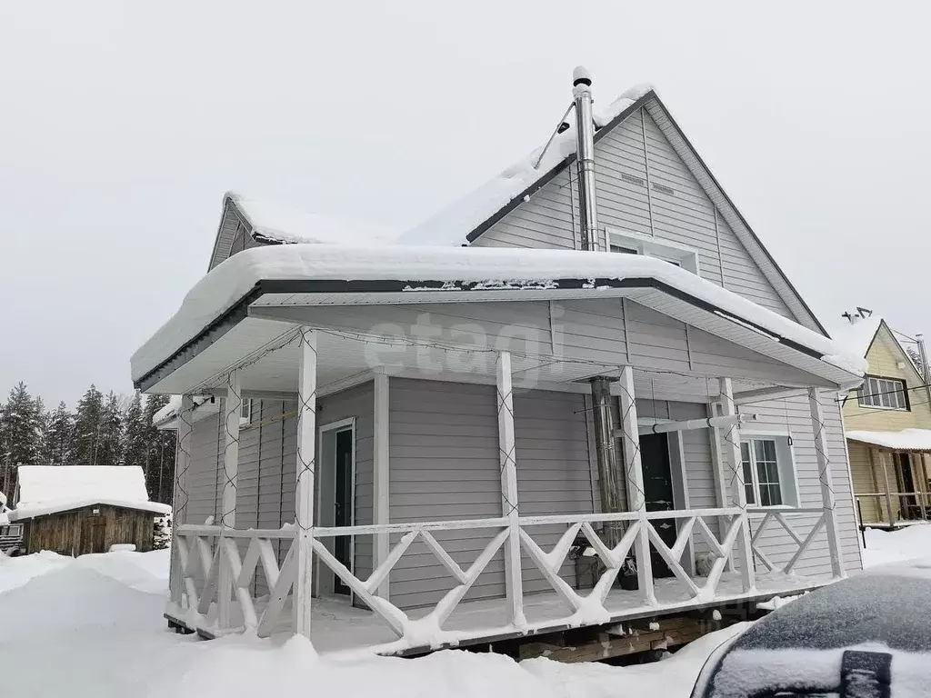 Дом в Коми, Сыктывкар городской округ, Краснозатонский пгт 3-я линия, ... - Фото 2