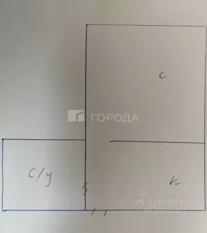 Студия Алтайский край, Барнаул ул. Глушкова, 50 (19.0 м) - Фото 2