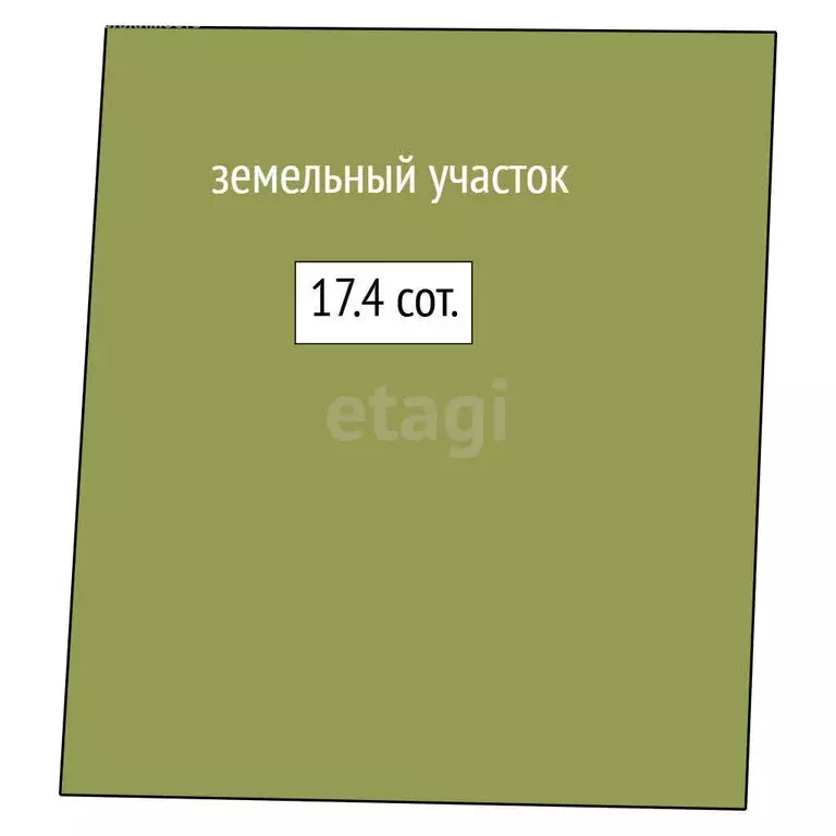 Участок в Тюмень, СНТ Ягодное (17.4 м) - Фото 1