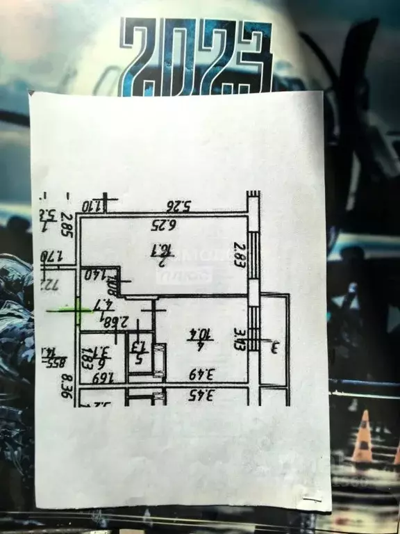 1-к кв. Московская область, Видное бул. Зеленые аллеи, 14 (35.0 м) - Фото 2