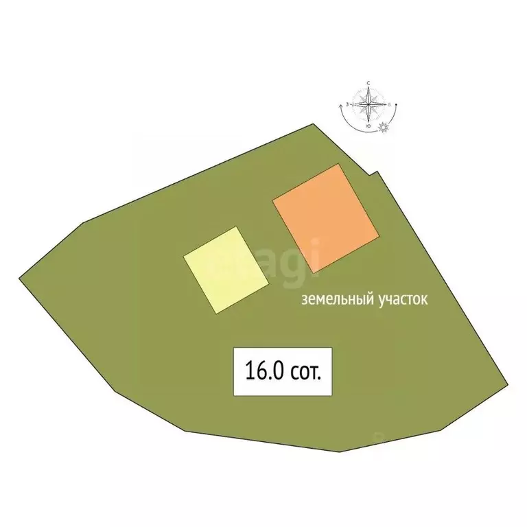 Дом в Новосибирская область, Искитим Сельский пер., 6 (57 м) - Фото 2