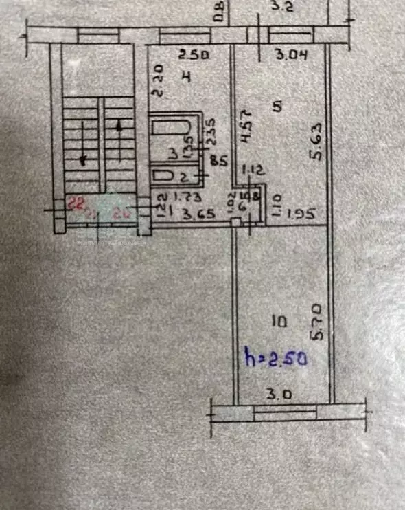 2-к кв. Хакасия, Абакан ул. Комарова, 6 (48.0 м) - Фото 2