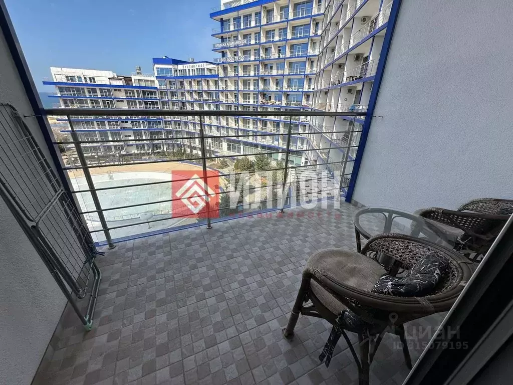 Студия Севастополь ул. Парковая, 7 (28.0 м) - Фото 1