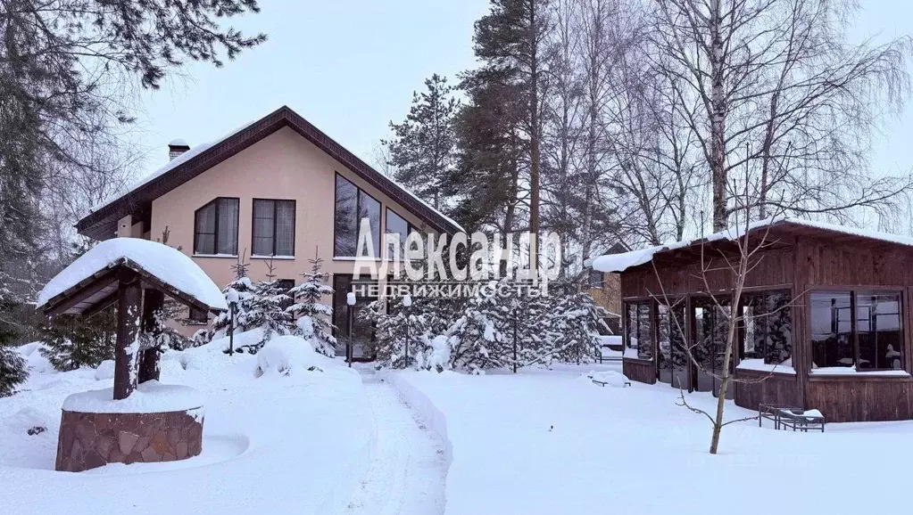 Коттедж в Ленинградская область, Приозерский район, Запорожское с/пос, ... - Фото 2