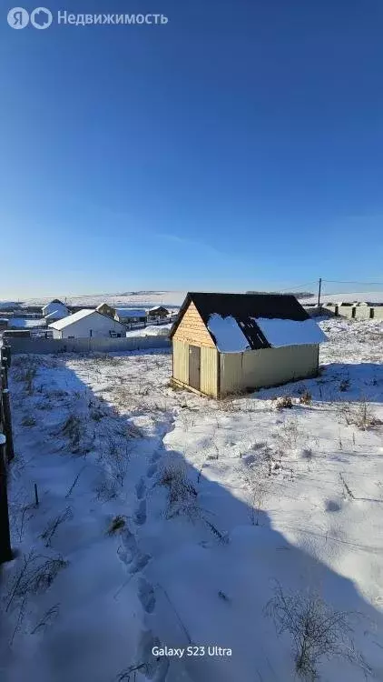 Дом в село Хомутово, ДНТ Солнечное, Чистая улица (24.8 м) - Фото 0