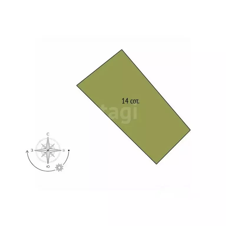 Участок в Белгородская область, Белгород ул. Григория Левина (14.0 ... - Фото 2