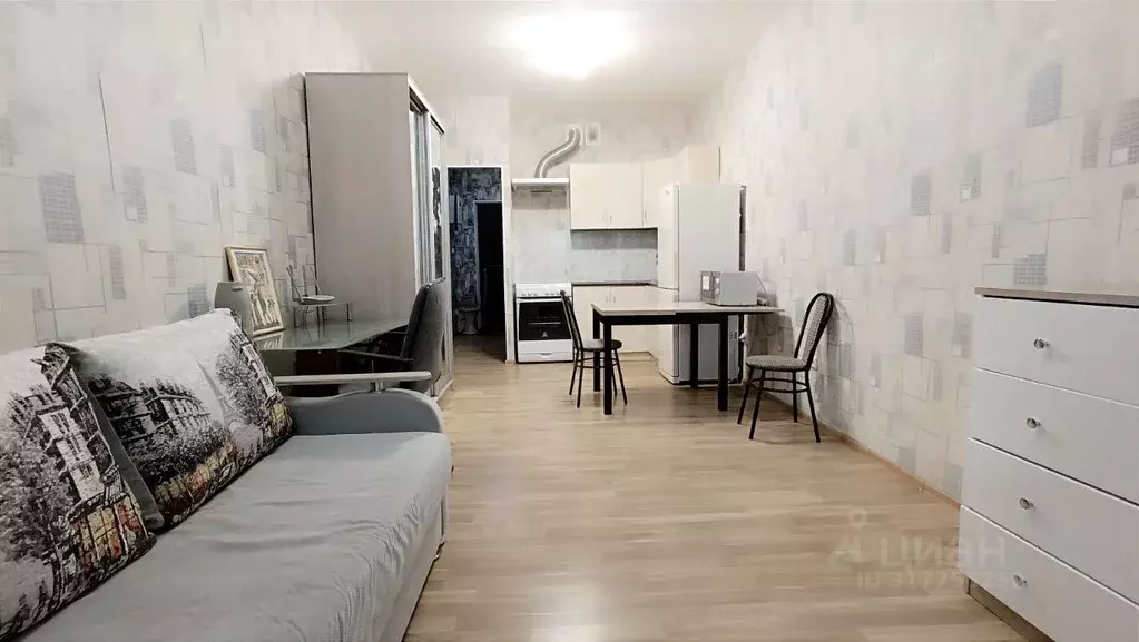 Студия Санкт-Петербург просп. Королева, 7 (27.0 м) - Фото 1