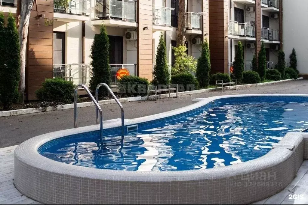 Студия Краснодарский край, Сочи ул. Ленина, 219А/1 (16.4 м) - Фото 2