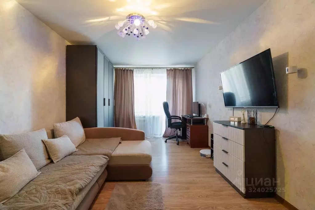 1-к кв. Калининградская область, Гурьевский муниципальный округ, пос. ... - Фото 1