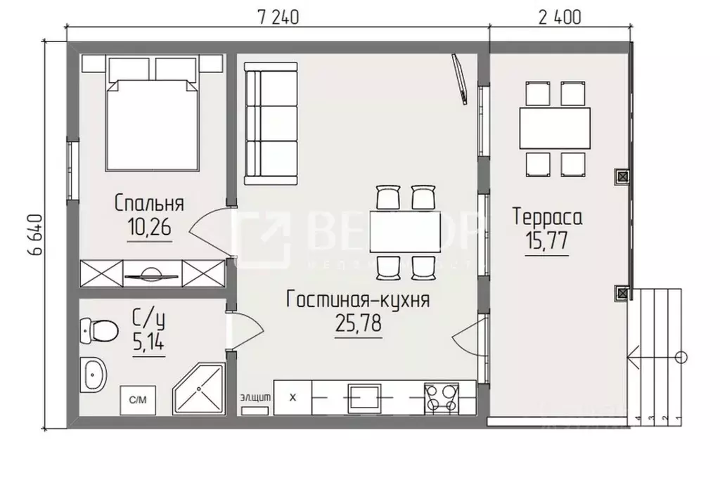 Дом в Ивановская область, Иваново ул. Совхоз ОРС (57 м) - Фото 2