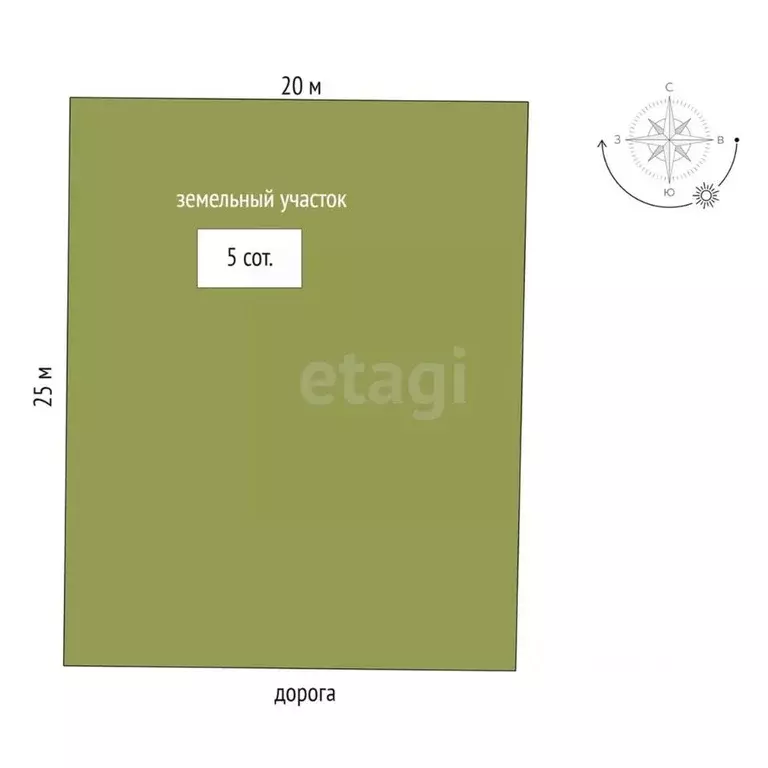 Участок в Ростовская область, Аксайский район, Рассветовское с/пос, ... - Фото 2