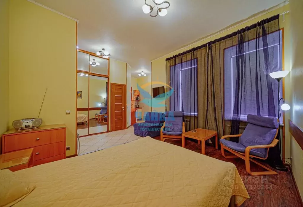Студия Санкт-Петербург ул. Достоевского, 5 (33.0 м) - Фото 1