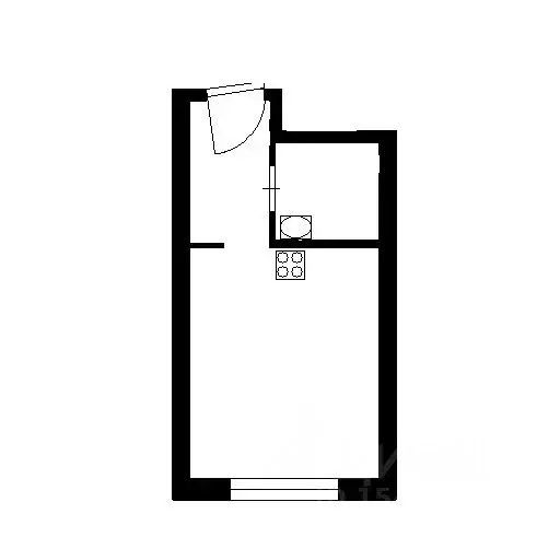 1-к кв. Хакасия, Черногорск ул. Калинина, 26 (30.0 м) - Фото 1