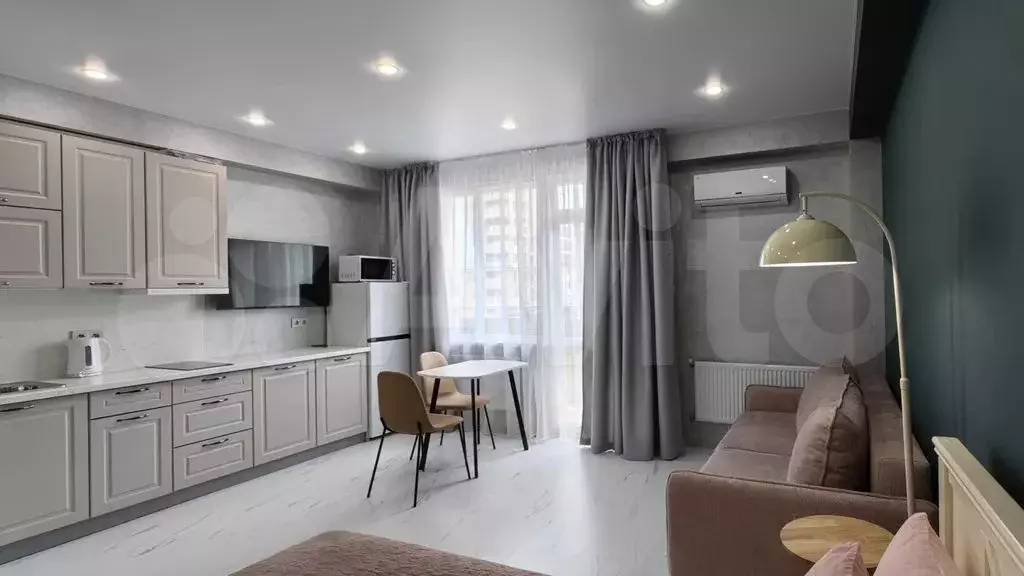 Квартира-студия, 28 м, 6/9 эт. - Фото 1