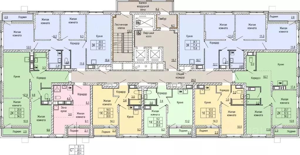 Студия Нижегородская область, Нижний Новгород Кузнечиха Город жилой ... - Фото 2