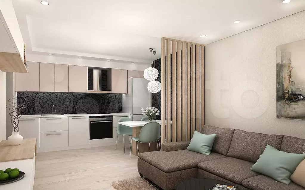 2-к. квартира, 60 м, 7/8 эт. - Фото 0