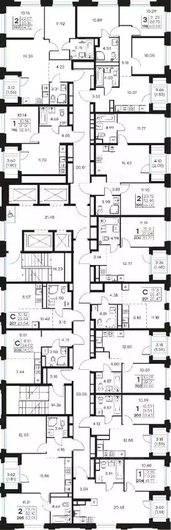 2-к кв. Нижегородская область, Нижний Новгород Глоракс Левобережный ... - Фото 2