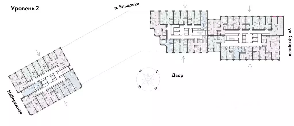 3-к кв. Новосибирская область, Новосибирск Сухарная ул., 109/2 (62.2 ... - Фото 2