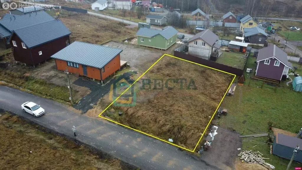 Участок в Лесколовское сельское поселение, массив Ойнелово, коттеджный ... - Фото 2