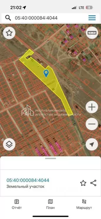 Участок в Дагестан, Махачкала городской округ, с. Новый Хушет  (203.0 ... - Фото 0