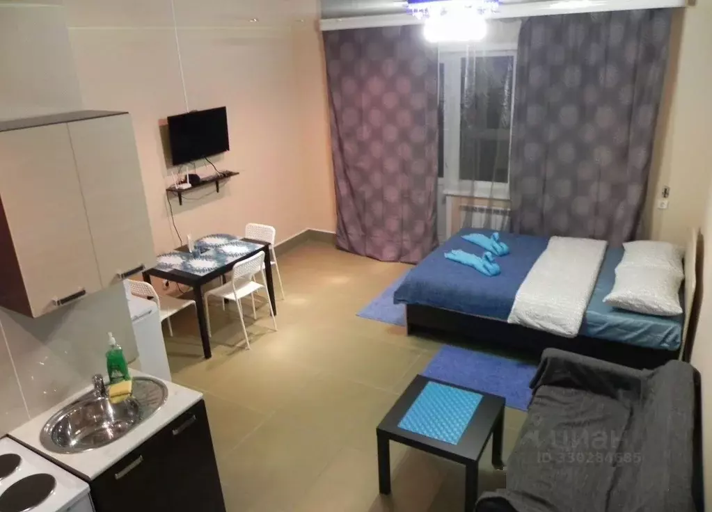1-к кв. Новосибирская область, Новосибирск ул. Крылова, 34 (29.0 м) - Фото 1