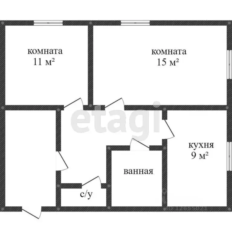 2-к кв. Костромская область, Кострома Дорожная ул., 14/12 (50.3 м) - Фото 0