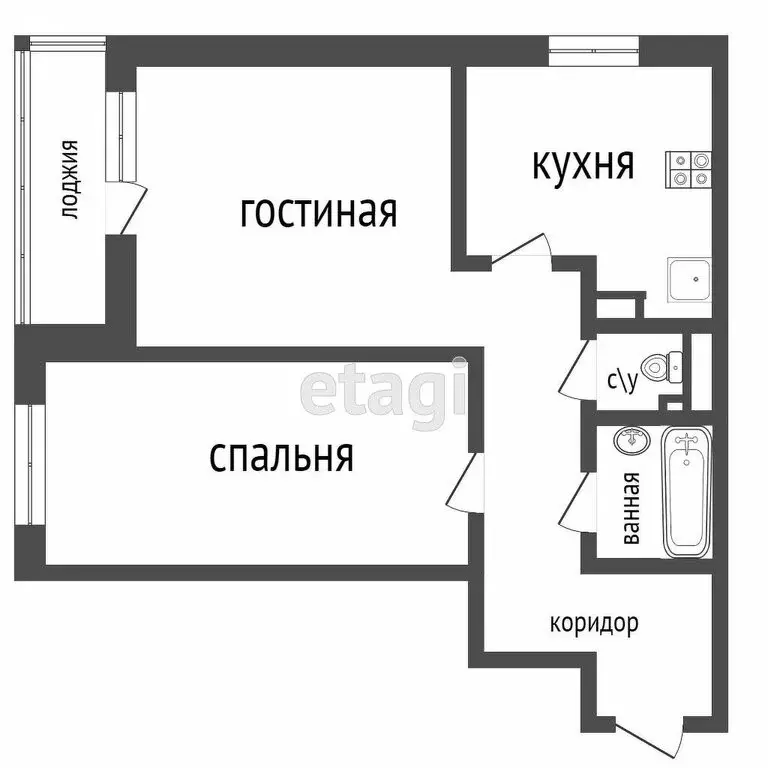 2-комнатная квартира: Ульяновск, улица Кролюницкого, 29 (61.2 м) - Фото 0