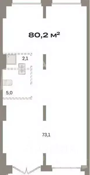 Помещение свободного назначения в Москва Тагильская ул., 6 (80 м) - Фото 2