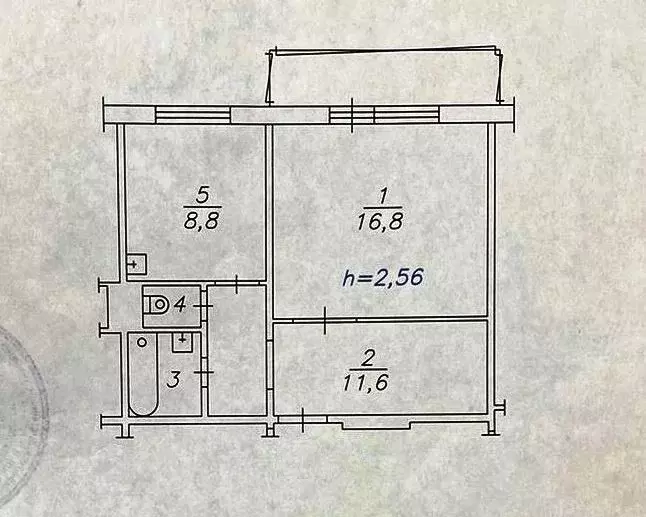 Продаётся 1-к квартира, 41 м - Фото 0
