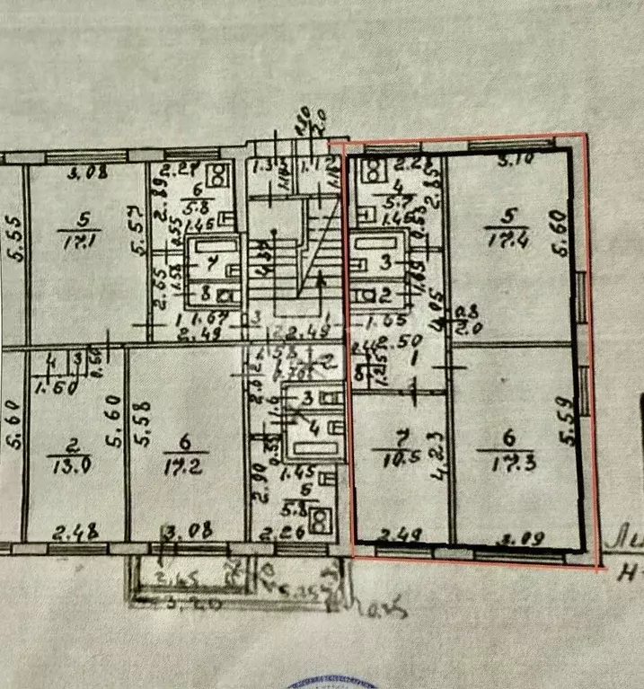 3-к кв. Липецкая область, Липецк ул. М.И. Неделина, 41 (61.5 м) - Фото 2