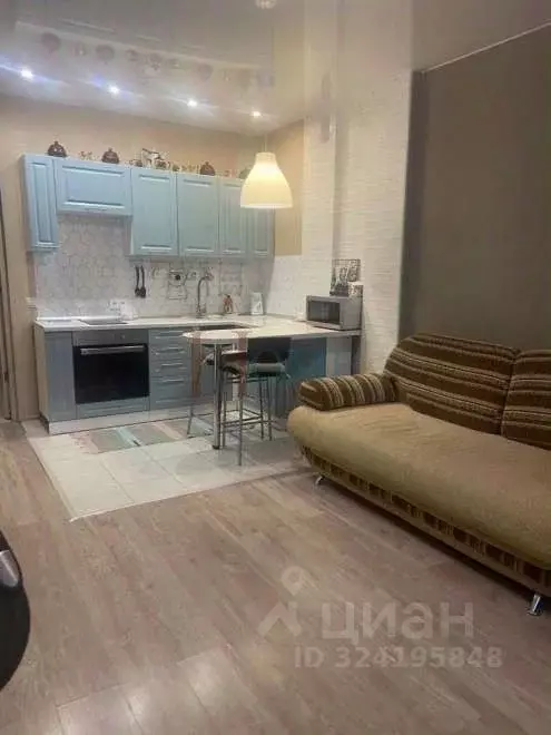 Студия Новосибирская область, Новосибирск ул. Петухова, 12/6 (28.0 м) - Фото 1