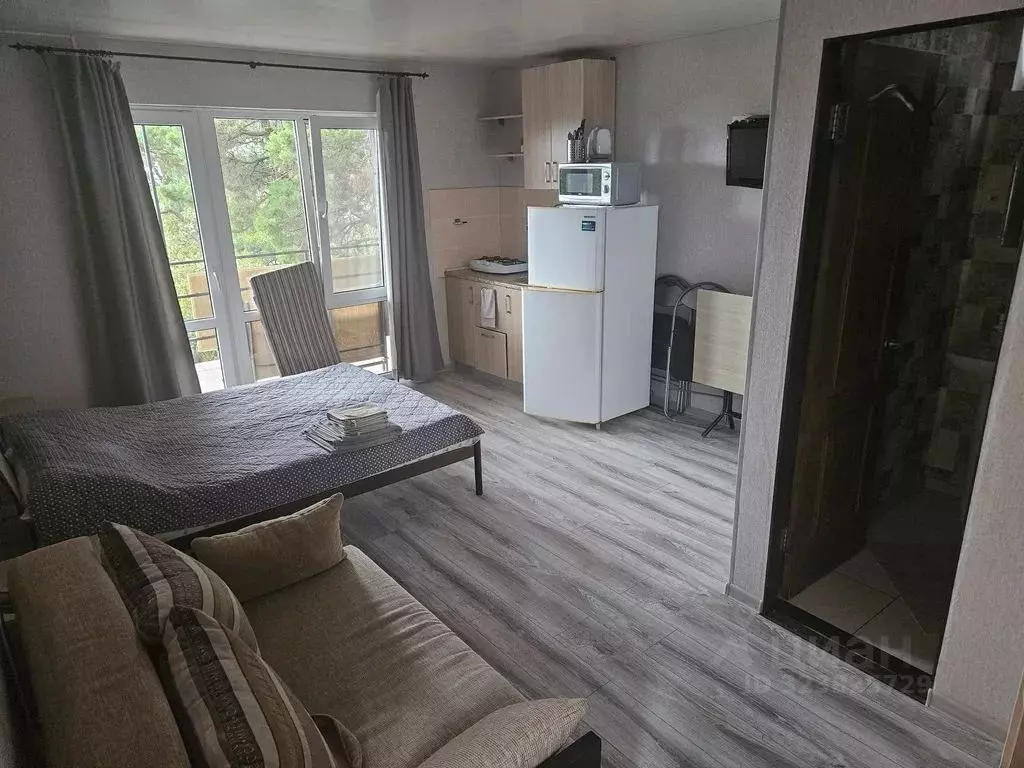 Комната Крым, Ялта муниципальный округ, Симеиз пгт ул. Советская, 12 - Фото 1