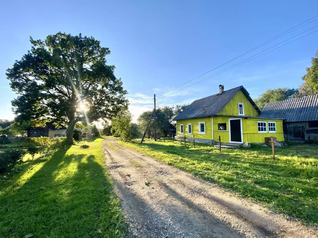 Дом в Псковская область, Гдовский район, Добручинская волость, д. ... - Фото 1