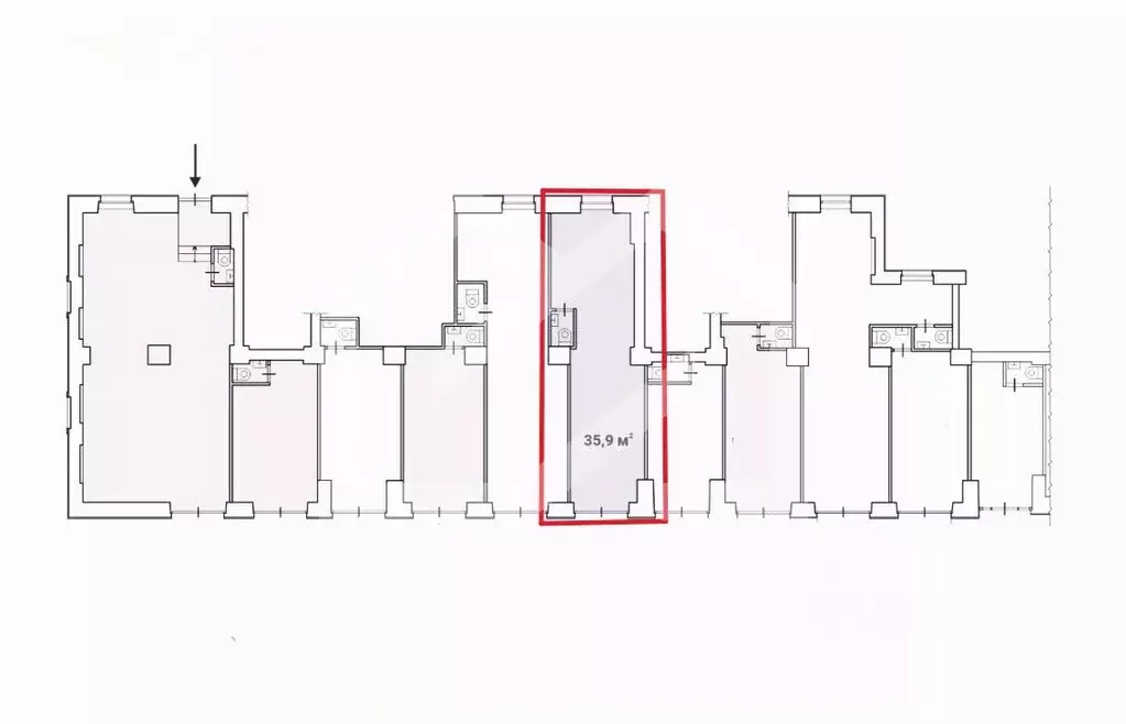 Помещение свободного назначения в Москва ул. Дмитрия Ульянова, 10/1К1 ... - Фото 2