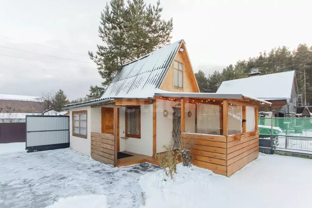 Дом в Тюменская область, Тюмень Дорожник СНТ, ул. Ольховая (43 м) - Фото 1