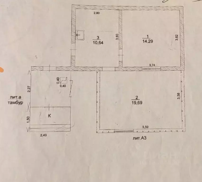 2-к кв. Ульяновская область, Ульяновск ул. Академика Павлова, 1 (44.6 ... - Фото 2
