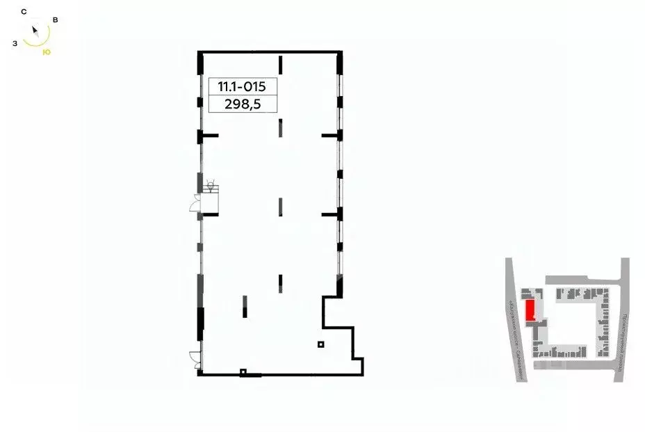 Помещение свободного назначения в Москва ул. Братьев Гранат, 8 (299 м) - Фото 2
