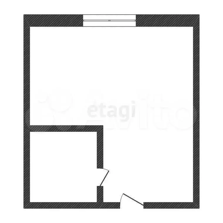 Квартира-студия, 18,4 м, 2/5 эт. - Фото 0