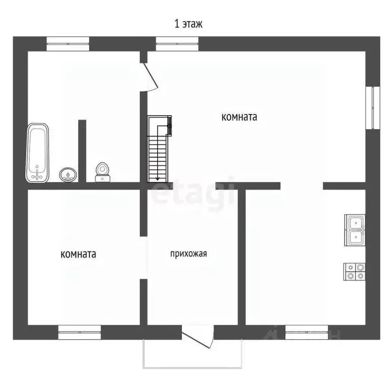 Дом в Мордовия, с. Атюрьево ул. Агрохимиков, 33 (140 м) - Фото 2