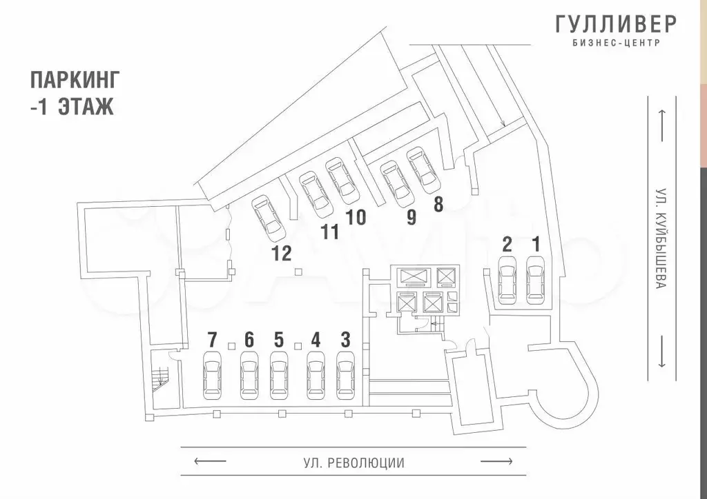 Помещение в БЦ 126 м — 1 этаж, трафик, центр Перми - Фото 1