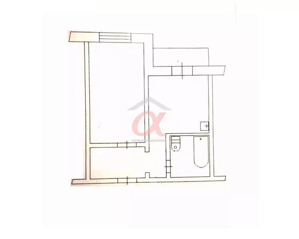 1-к кв. Кемеровская область, Топки Солнечный мкр, 30 (31.2 м) - Фото 2