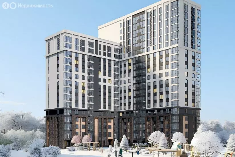 2-комнатная квартира: Тюмень, Харьковская улица, 1 (57.7 м) - Фото 2