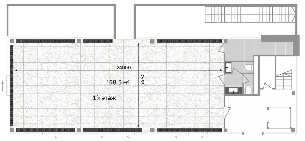 Помещение свободного назначения в Москва ул. Зорге, 9Ак1 (854 м) - Фото 2