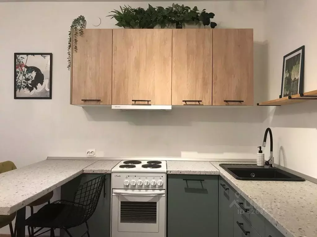 Студия Пермский край, Пермь Батумская ул., 8 (29.6 м) - Фото 1