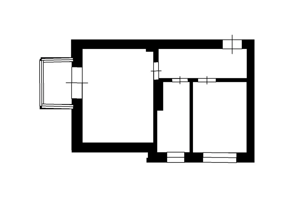 1-комнатная квартира: Пионерский, Комсомольская улица, 19 (41.23 м) - Фото 0