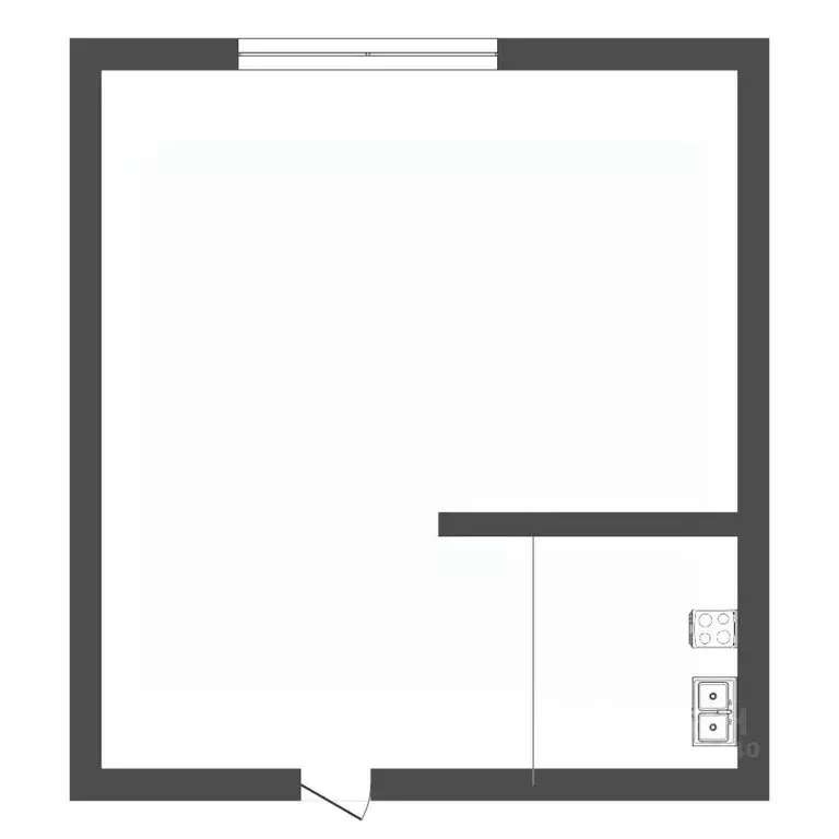 Комната Тюменская область, Тюмень ул. Республики, 167а (17.9 м) - Фото 1